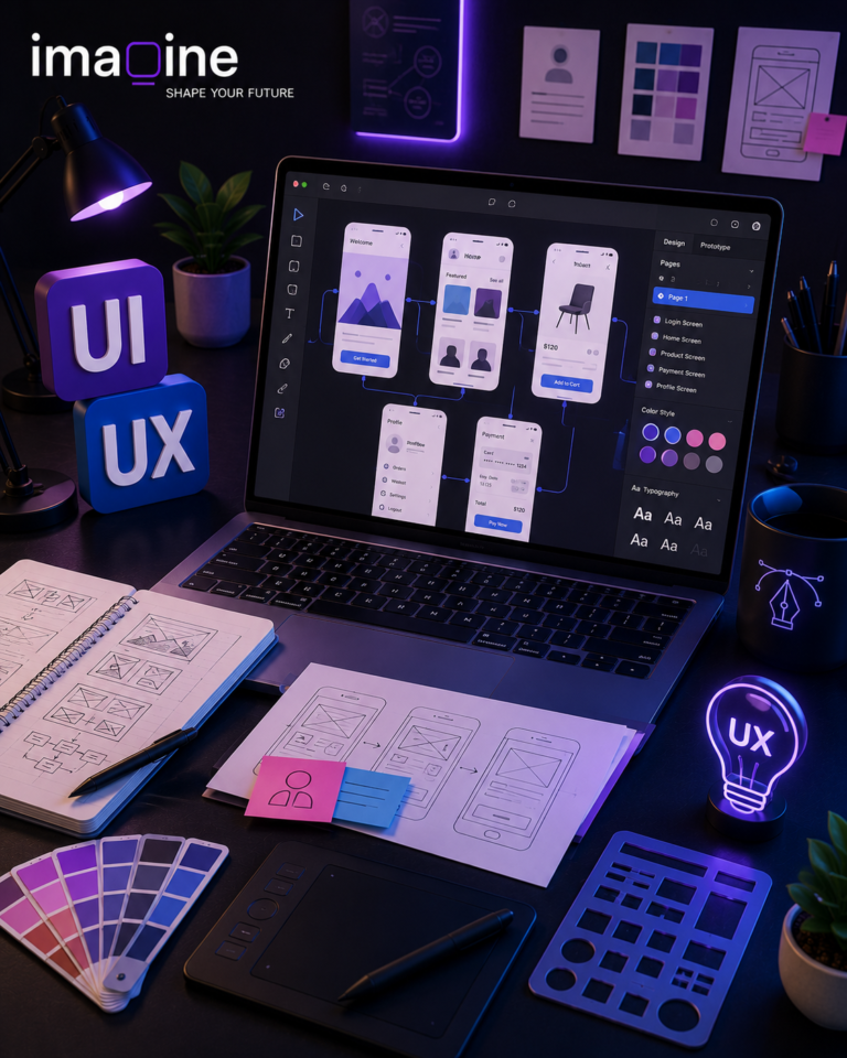 ابدأ تعلم UI/UX Design من الصفر واصنع تجارب مستخدم احترافية